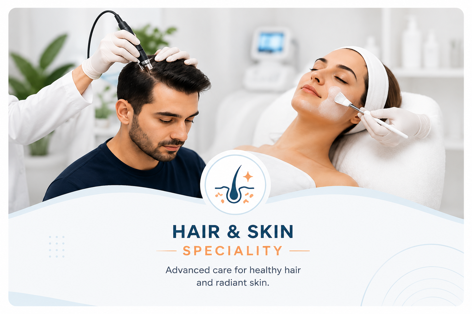 Hair restoration and hair growth consultation
